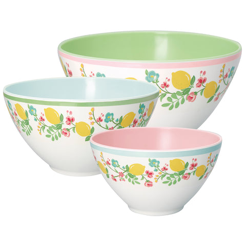Melamine bowl Limona set