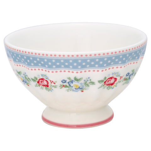 French bowl M Evie white