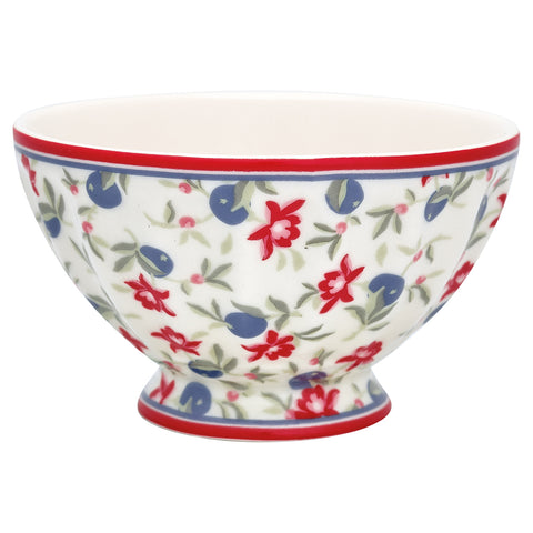 French bowl M Helena white